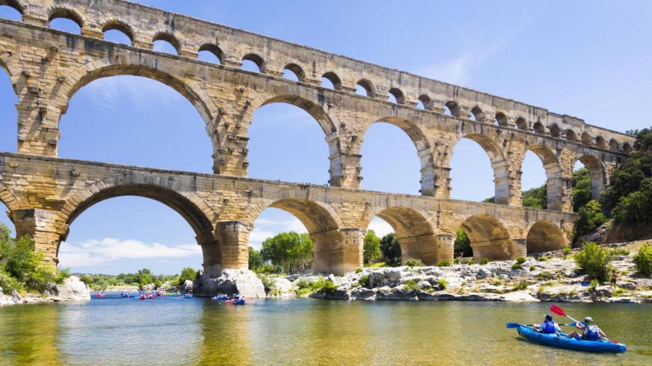 Correspondances La Colette Pont Du Gard Villa Fournès Exteriör bild